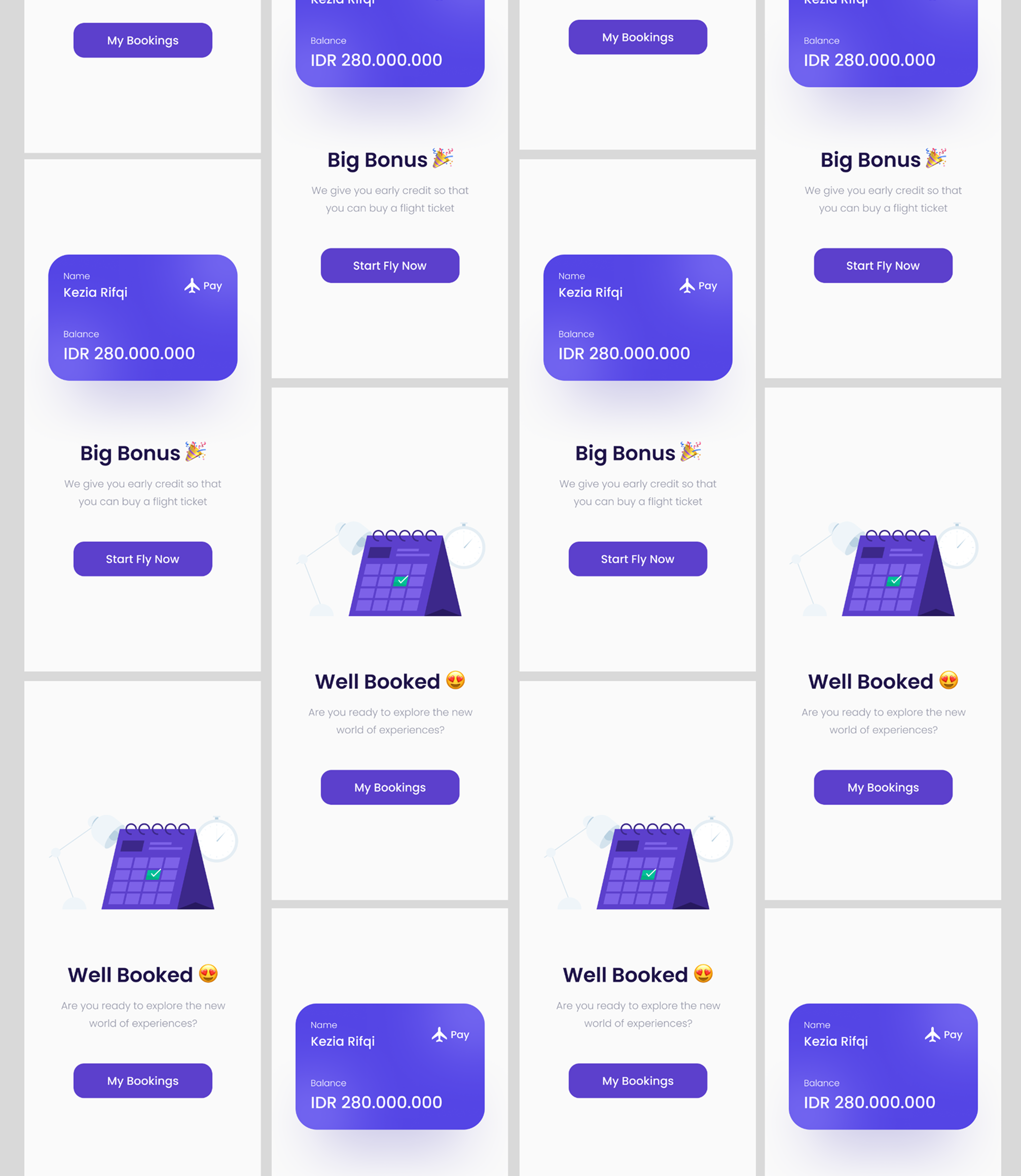 Slicing Desain “Empty State Airplane” dari Figma ke HTML, Tailwind CSS dan JavaScript di VSCode